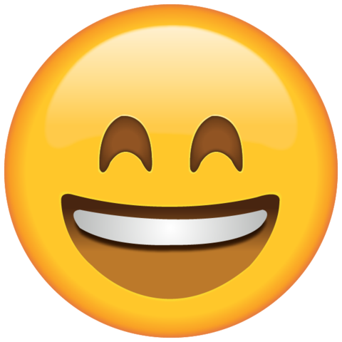 Emoji Sorrindo Muito