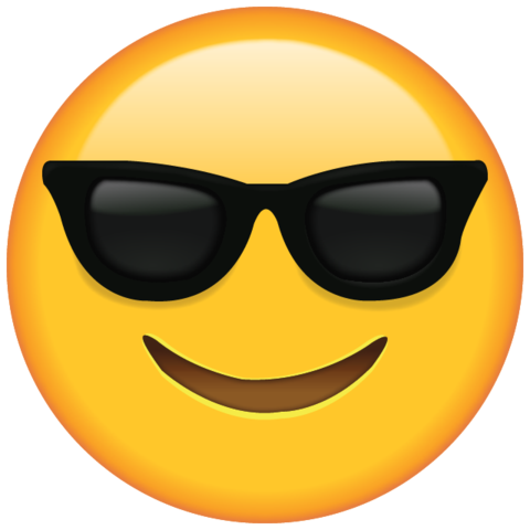 Emoji Óculos de Sol