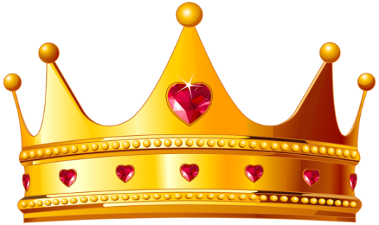 Imagem de Coroas - Coroa Dourada com Pedra Vermelha