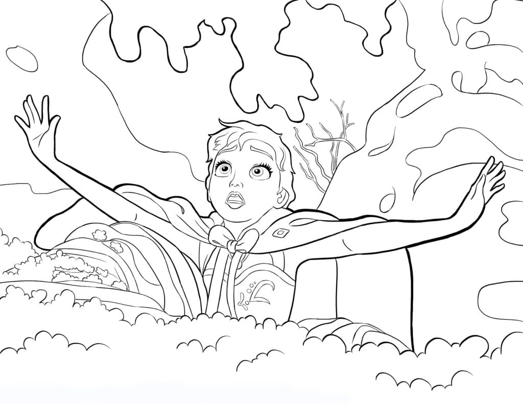 Desenhos Para Colorir Da Frozen