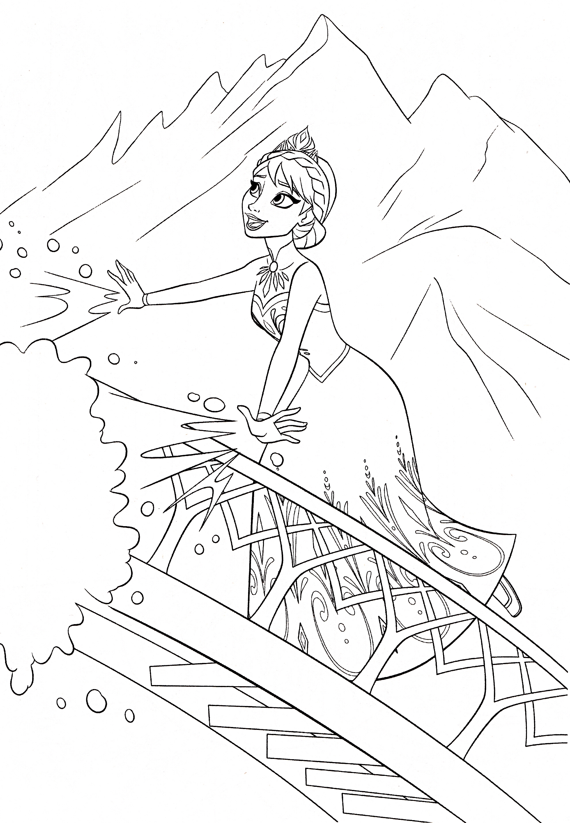 Imagens Da Frozen Para Colorir E Imprimir Desenhos Para Colorir