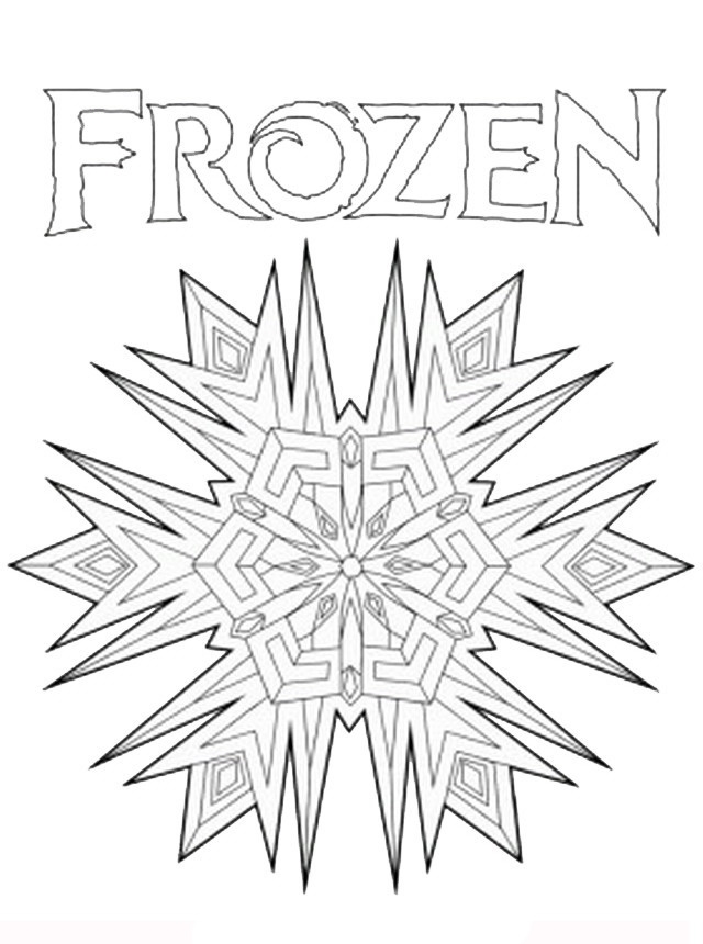 Frozen para Colorir : 20 desenhos para imprimir