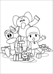 Desenhos Para Colorir E Imprimir Do Pocoyo