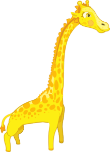Turma Mundo Bita Animais Girafa