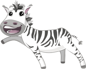 Mundo Bita Animais Zebra