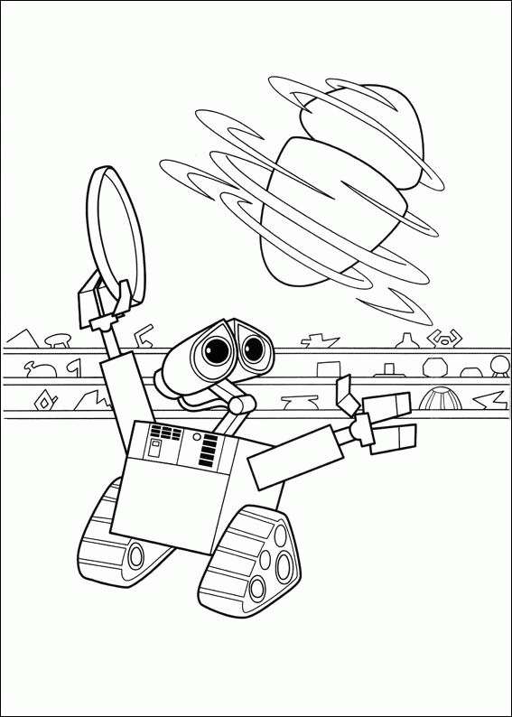 Desenhos Para Colorir Do Wall E