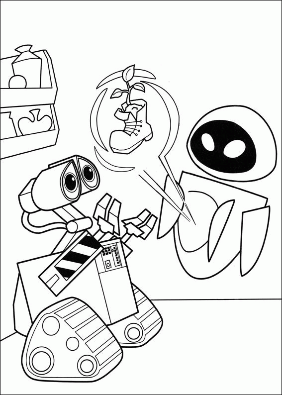 Desenhos Para Colorir Do Wall E