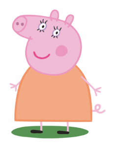 Peppa Pig - Mamãe Pig PNG