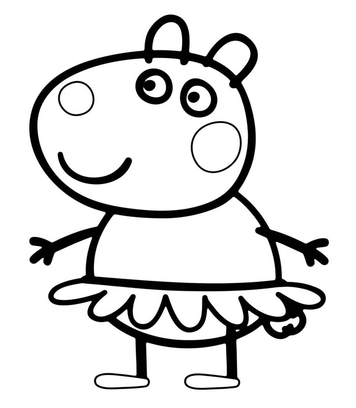 Bolo da Peppa Pig: Desenhos para Imprimir e Colorir!