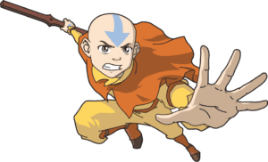 Avatar A Lenda Aang PNG