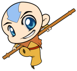 Avatar A Lenda Aang PNG