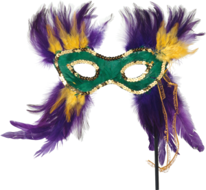 Máscara de Carnaval PNG