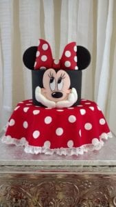 Bolo Aniversário da Minnie Mouse