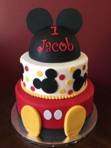 Bolo de Aniversário do Mickey Mouse