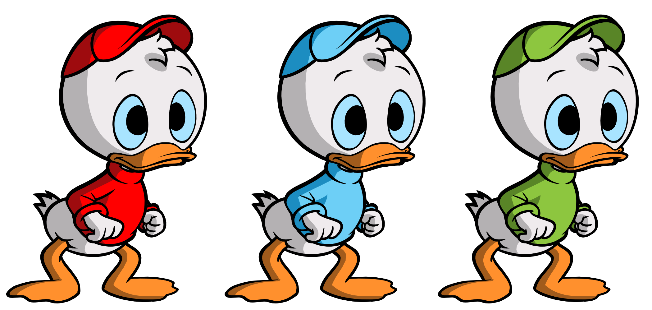 Ducktales Huey Dewey And Louie Happy Transparent Png
