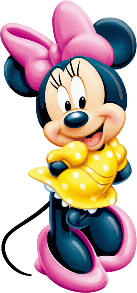 7 Imagens Mickey Mouse PNG - Minnie Amarela PNG Transparente Grátis!