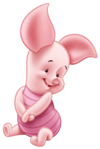 Winnie the Pooh - Ursinho Pooh - Leitão PNG