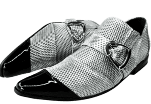 Arquivo Sapato Preto e Branco em PNG