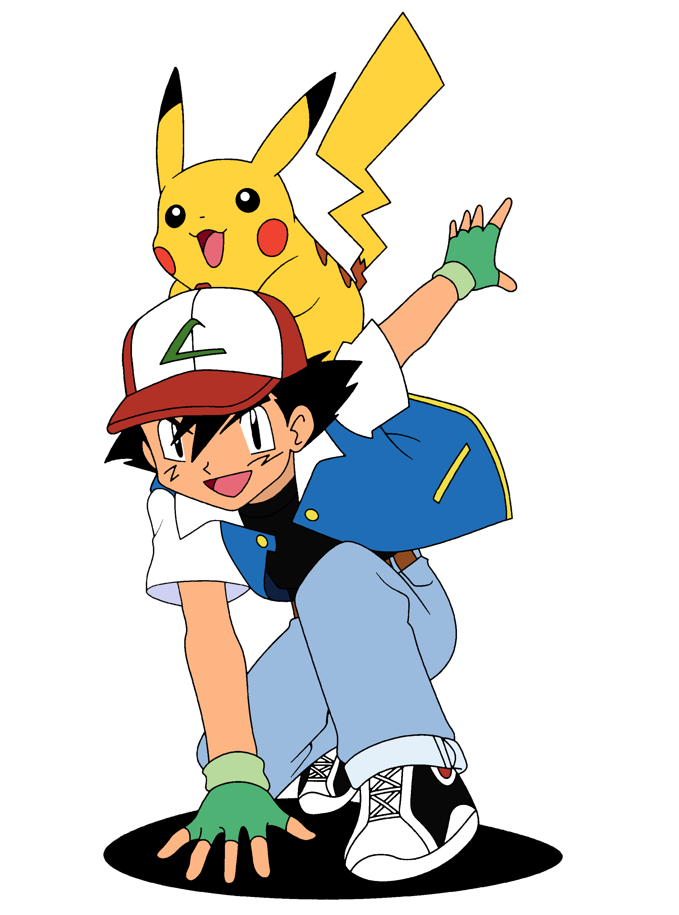 Ash E Pikachu Pokemon Png Artes Tops De Ash E Pikachu Em Png