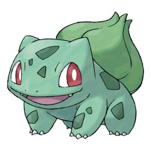 Bulbasauro Pokémon PNG