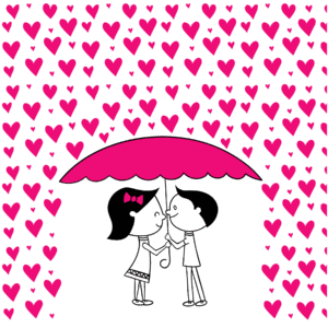 Chuva de Amor PNG
