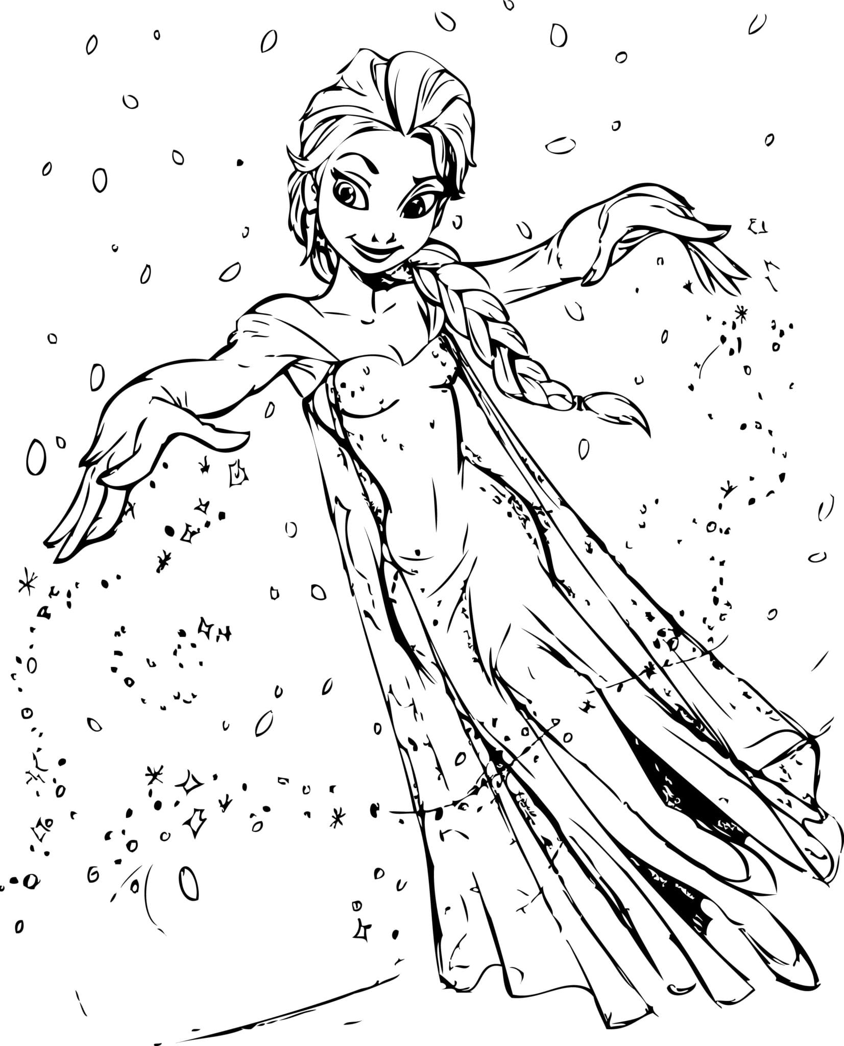 Desenhos Da Frozen Para Colorir