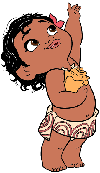 Ilustração Moana Baby PNG - Moana Baby PNG para baixar grátis!