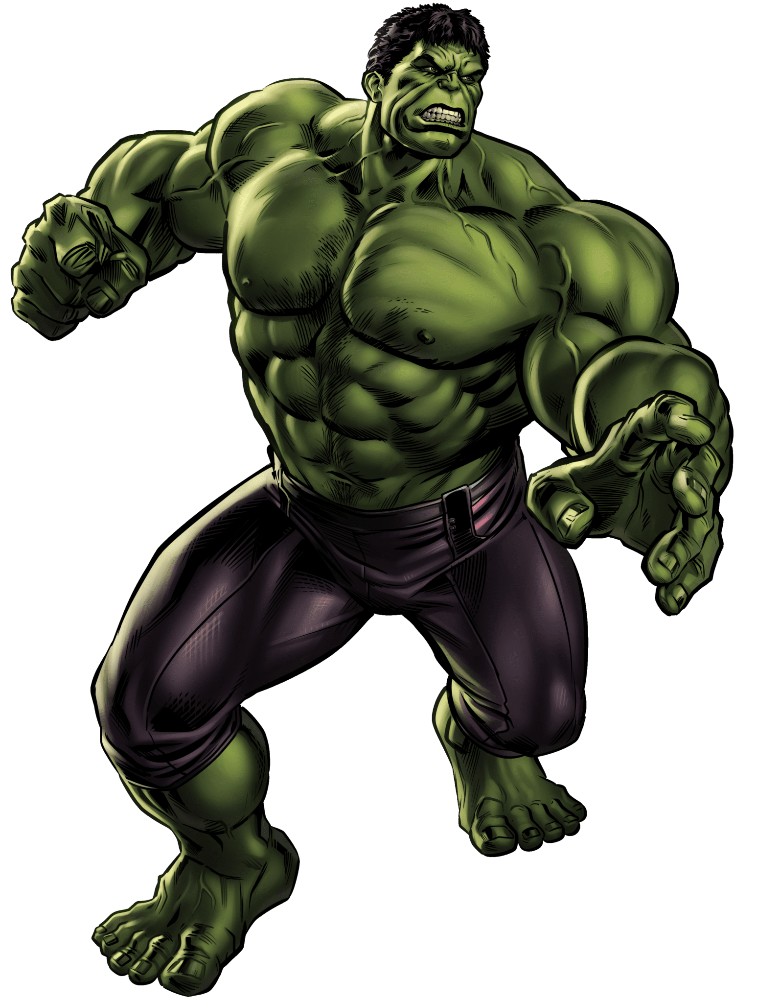 Ilustração Hulk PNG