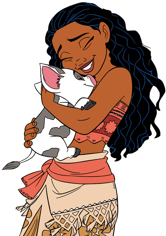 Moana e Porco PNG - As melhores imagens Moana PNG.