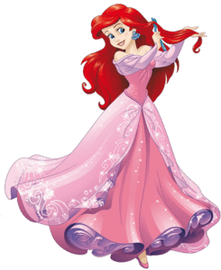Pequena Sereia Princesa Ariel PNG