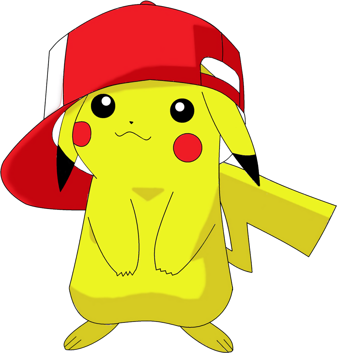 Pikachu de boné para a Leet_hp *-* - Desenho de shakeitup - Gartic