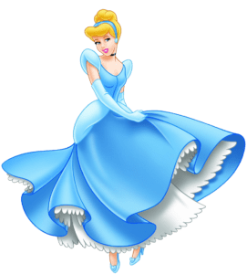 Princesa Cinderela Dançando Princesas PNG