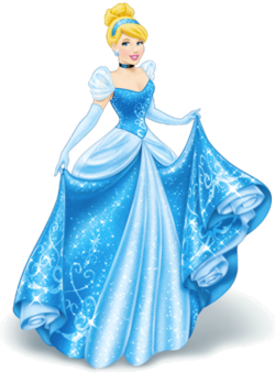 Princesa Cinderela com Fundo Transparente - Princesa Cinderela PNG
