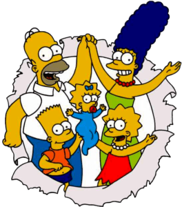 Simpsons Sorrindo png