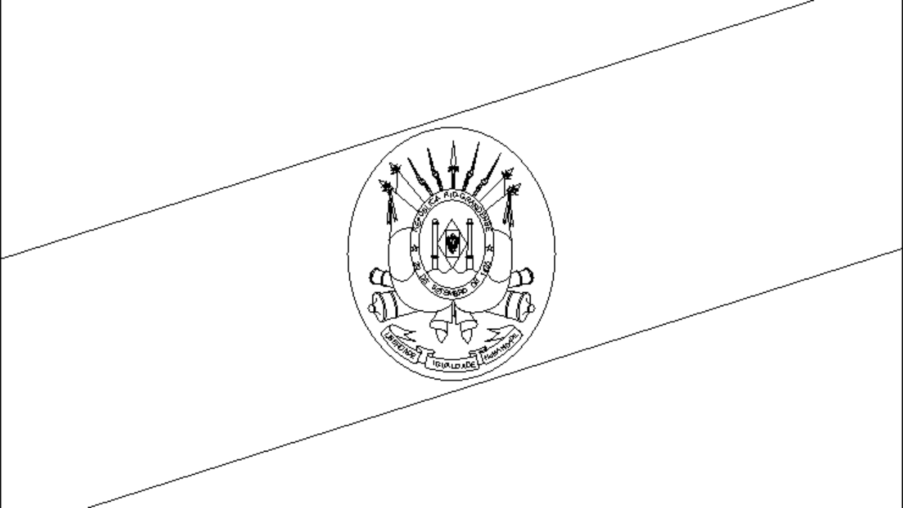 Desenho Da Bandeira Do Rio Grande Do Sul Para Colorir
