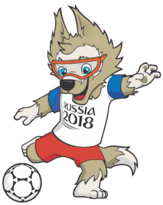 mascote copa do mundo 2018