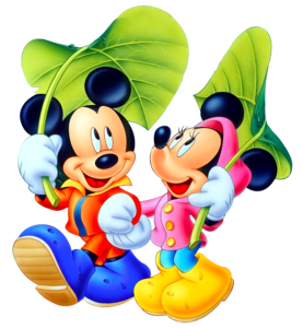 Mickey e Minnie Passeando