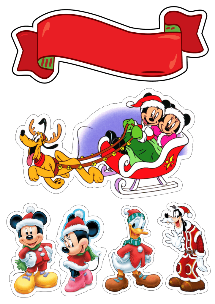 Natal Mickey e Minnie - Muitas imagens com alta qualidade