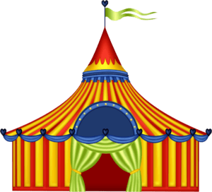 Circo com Fundo Transparente PNG