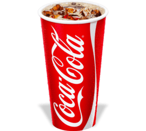 Copo Descartável Coca Cola PNG