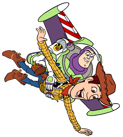 Figura Buzz Lightyear E Woody Toy Story PNG