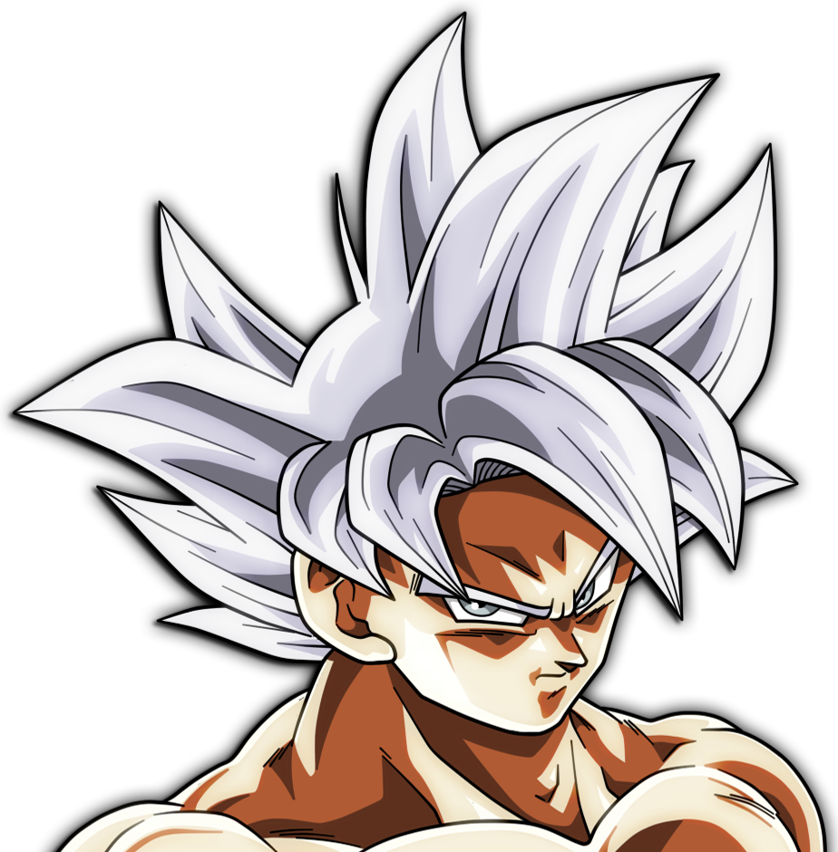 Goku Prateado PNG - Imagem de Goku Prateado PNG em Alta Resolução