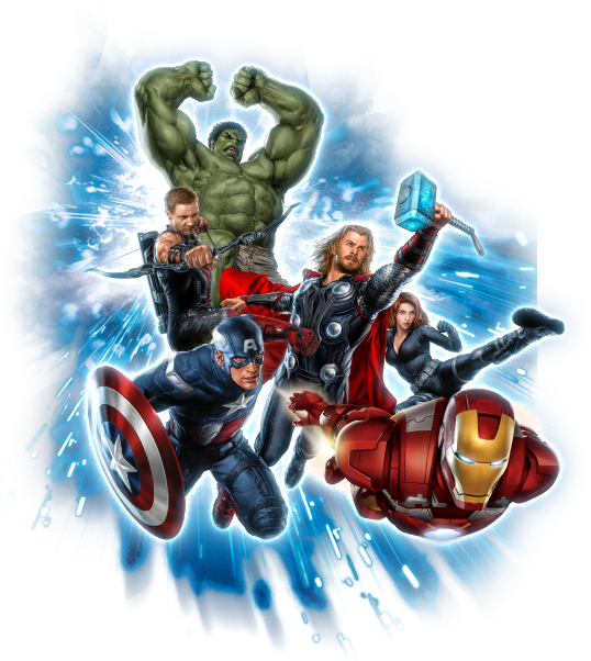 Avengers Cartoon Characters Png - Adolfo Baffuto