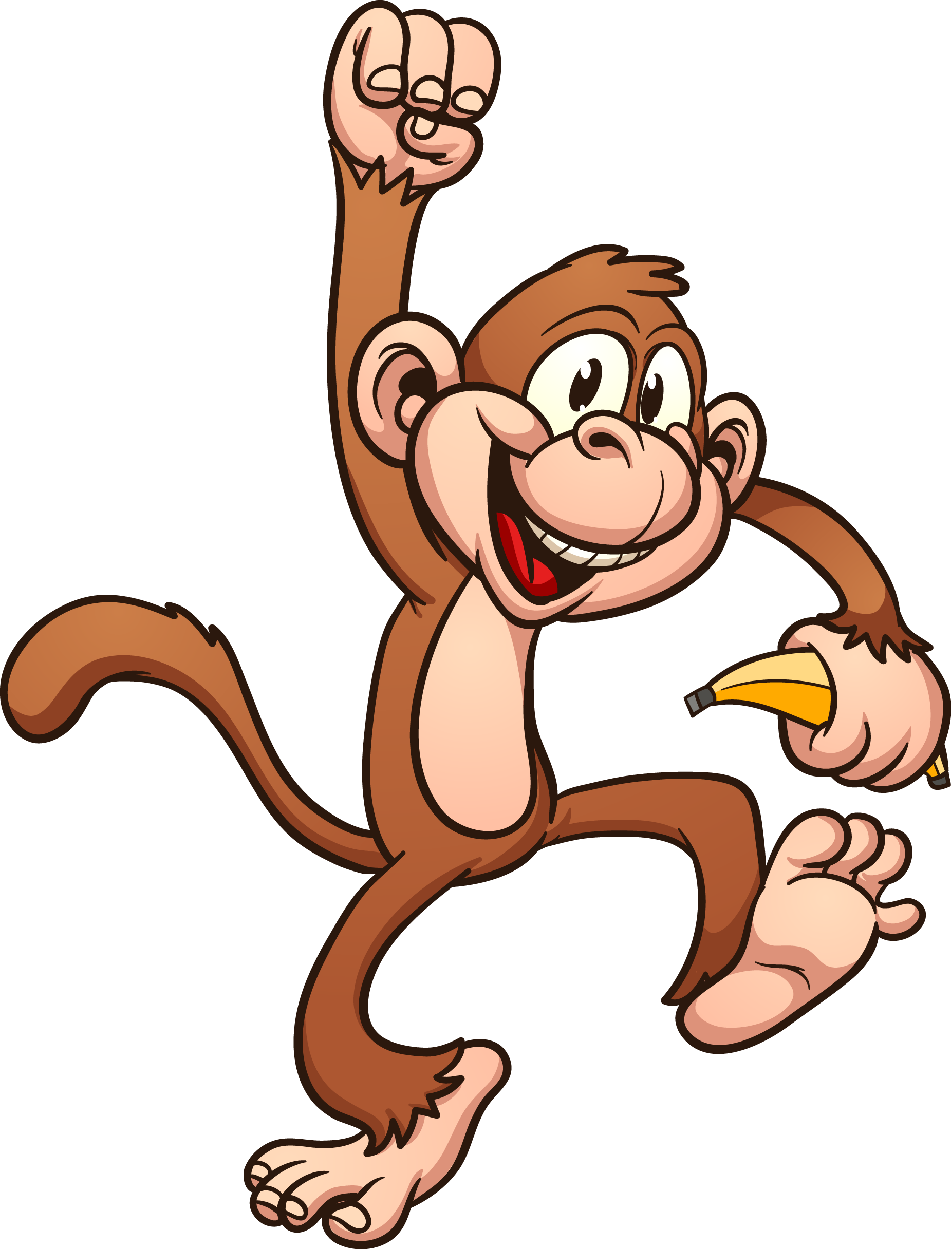Ilustração Primata Macaco PNG - Imagens PNG - Monkey PNG