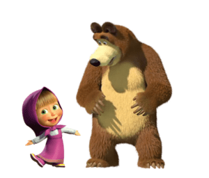 Masha e o Urso PNG