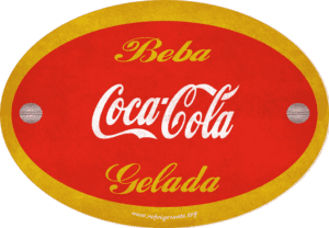 Logo Coca Cola Beba Gelada PNG