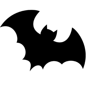 Silhoueta Morcego PNG