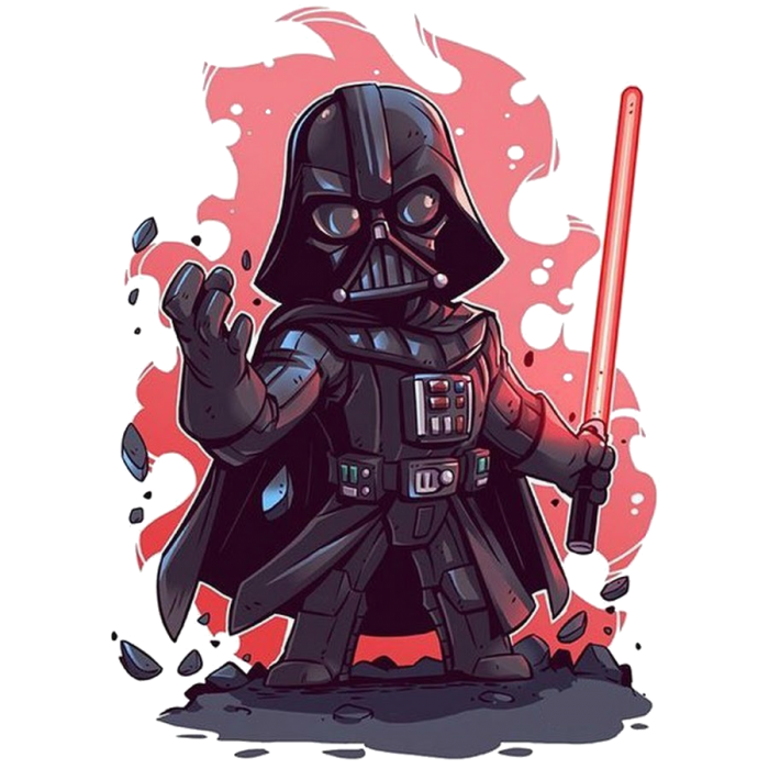 Cartoon Darth Vader Star Wars PNG - Imagens PNG GRÁTIS