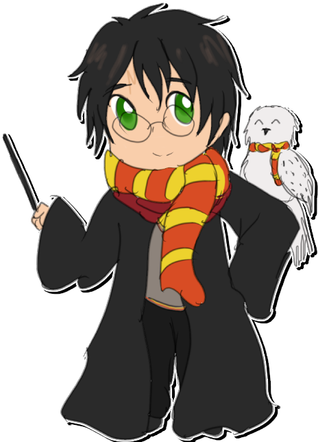 Desenho Harry Potter PNG - Desenho Harry Potter PNG