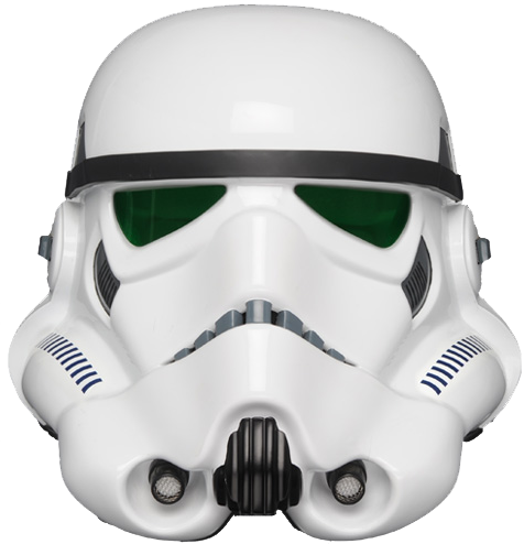 Figura Capacete Stormtrooper Star Wars PNG com fundo transparente